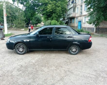 Чорний ВАЗ 2170 Priora, об'ємом двигуна 1.6 л та пробігом 200 тис. км за 2100 $, фото 3 на Automoto.ua