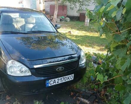 Черный ВАЗ 2170 Priora, объемом двигателя 1.6 л и пробегом 235 тыс. км за 2450 $, фото 9 на Automoto.ua