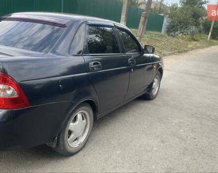 Черный ВАЗ 2170 Priora, объемом двигателя 1.6 л и пробегом 140 тыс. км за 2700 $, фото 3 на Automoto.ua