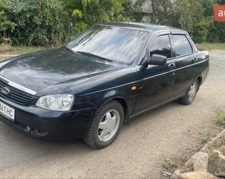 Черный ВАЗ 2170 Priora, объемом двигателя 1.6 л и пробегом 140 тыс. км за 2700 $, фото 6 на Automoto.ua