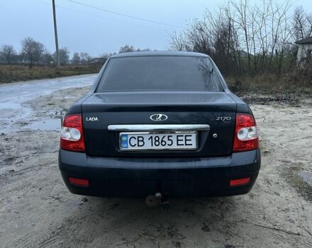 Черный ВАЗ 2170 Priora, объемом двигателя 1.6 л и пробегом 200 тыс. км за 2500 $, фото 8 на Automoto.ua