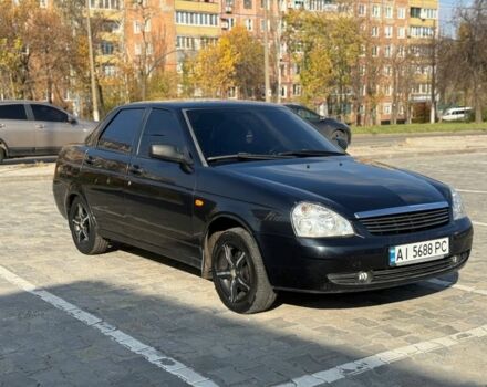 Черный ВАЗ 2170 Priora, объемом двигателя 1.6 л и пробегом 190 тыс. км за 2300 $, фото 7 на Automoto.ua