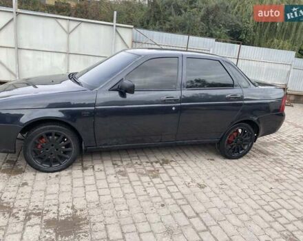 Чорний ВАЗ 2170 Priora, об'ємом двигуна 1.6 л та пробігом 450 тис. км за 1999 $, фото 12 на Automoto.ua
