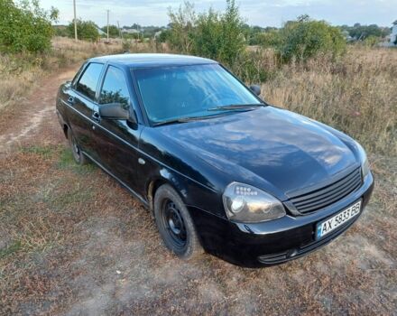 Черный ВАЗ 2170 Priora, объемом двигателя 1.6 л и пробегом 300 тыс. км за 1850 $, фото 2 на Automoto.ua