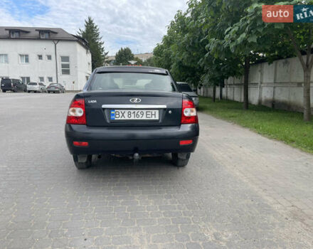 Черный ВАЗ 2170 Priora, объемом двигателя 1.6 л и пробегом 239 тыс. км за 1750 $, фото 2 на Automoto.ua