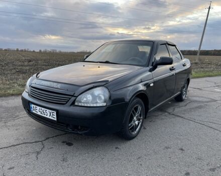 Черный ВАЗ 2170 Priora, объемом двигателя 1.6 л и пробегом 157 тыс. км за 1750 $, фото 6 на Automoto.ua