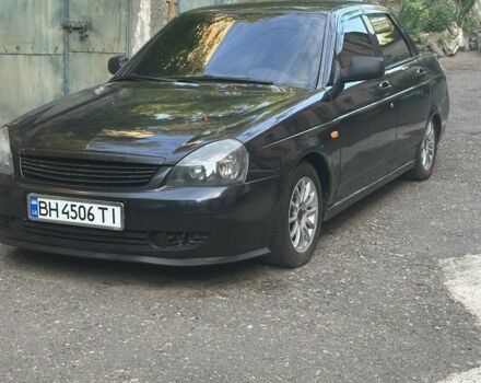Черный ВАЗ 2170 Priora, объемом двигателя 1.6 л и пробегом 145 тыс. км за 2850 $, фото 3 на Automoto.ua