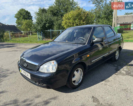 Черный ВАЗ 2170 Priora, объемом двигателя 1.6 л и пробегом 164 тыс. км за 2699 $, фото 1 на Automoto.ua