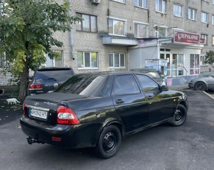 Черный ВАЗ 2170 Priora, объемом двигателя 1.6 л и пробегом 230 тыс. км за 1699 $, фото 4 на Automoto.ua