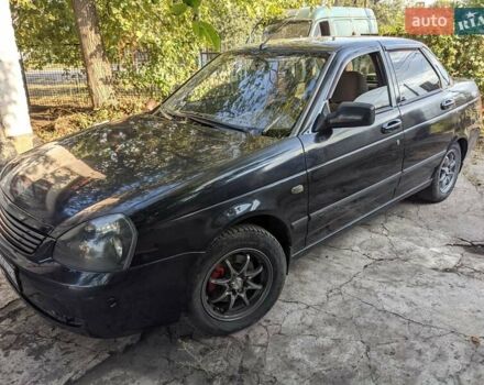 Чорний ВАЗ 2170 Priora, об'ємом двигуна 1.6 л та пробігом 450 тис. км за 2800 $, фото 1 на Automoto.ua