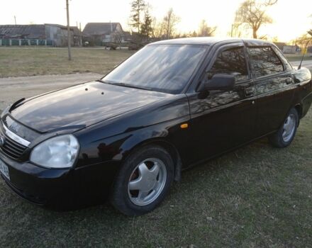 Черный ВАЗ 2170 Priora, объемом двигателя 1.6 л и пробегом 279 тыс. км за 2750 $, фото 4 на Automoto.ua