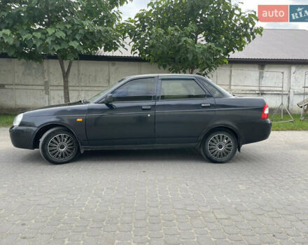 Черный ВАЗ 2170 Priora, объемом двигателя 1.6 л и пробегом 239 тыс. км за 1750 $, фото 6 на Automoto.ua