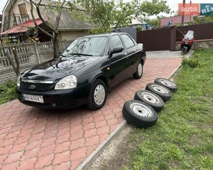 Черный ВАЗ 2170 Priora, объемом двигателя 1.6 л и пробегом 234 тыс. км за 2699 $, фото 7 на Automoto.ua