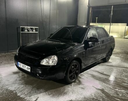 Черный ВАЗ 2170 Priora, объемом двигателя 1.6 л и пробегом 180 тыс. км за 3000 $, фото 5 на Automoto.ua