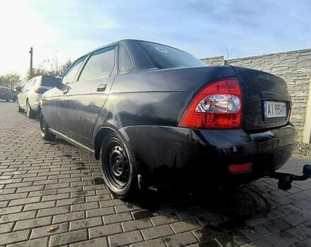 Черный ВАЗ 2170 Priora, объемом двигателя 1.6 л и пробегом 220 тыс. км за 2200 $, фото 2 на Automoto.ua