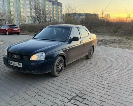 Чорний ВАЗ 2170 Priora, об'ємом двигуна 1.6 л та пробігом 250 тис. км за 1650 $, фото 3 на Automoto.ua