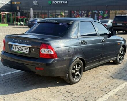 Черный ВАЗ 2170 Priora, объемом двигателя 1.6 л и пробегом 190 тыс. км за 2300 $, фото 5 на Automoto.ua