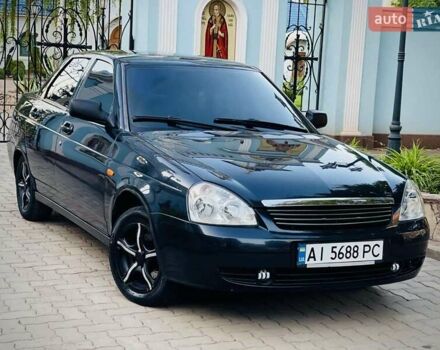 Чорний ВАЗ 2170 Priora, об'ємом двигуна 1.6 л та пробігом 218 тис. км за 2999 $, фото 2 на Automoto.ua