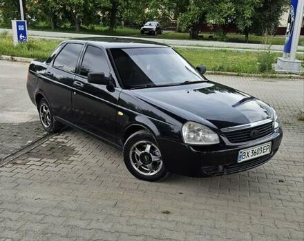 Чорний ВАЗ 2170 Priora, об'ємом двигуна 1.6 л та пробігом 200 тис. км за 1850 $, фото 2 на Automoto.ua
