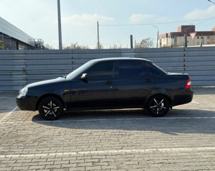 Черный ВАЗ 2170 Priora, объемом двигателя 1.6 л и пробегом 190 тыс. км за 2300 $, фото 2 на Automoto.ua