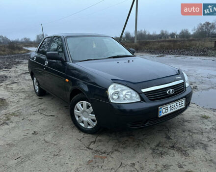 Черный ВАЗ 2170 Priora, объемом двигателя 1.6 л и пробегом 200 тыс. км за 2500 $, фото 1 на Automoto.ua
