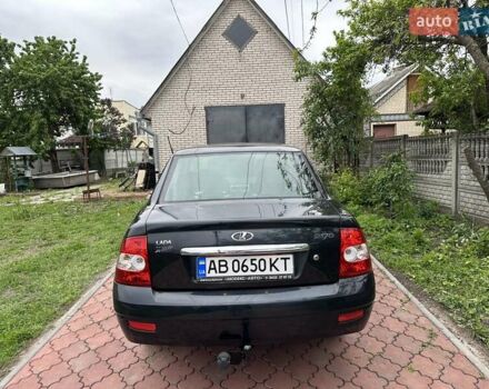 Черный ВАЗ 2170 Priora, объемом двигателя 1.6 л и пробегом 234 тыс. км за 2699 $, фото 5 на Automoto.ua