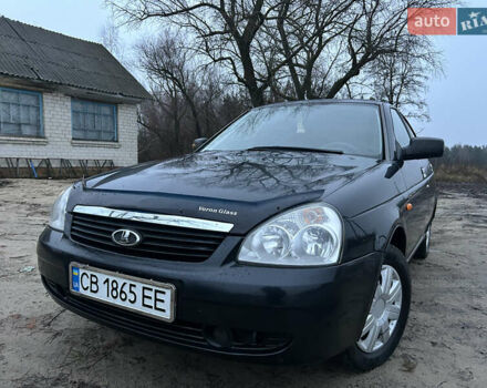 Черный ВАЗ 2170 Priora, объемом двигателя 1.6 л и пробегом 200 тыс. км за 2500 $, фото 3 на Automoto.ua
