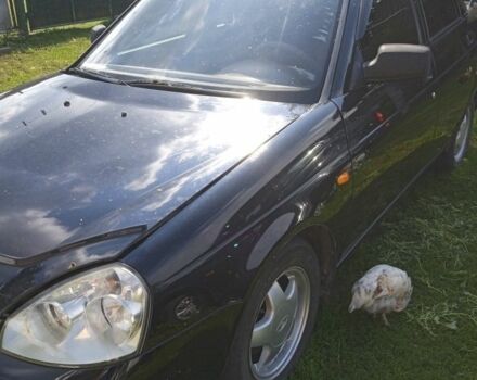 Черный ВАЗ 2170 Priora, объемом двигателя 1.6 л и пробегом 279 тыс. км за 2750 $, фото 9 на Automoto.ua