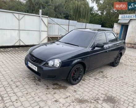 Чорний ВАЗ 2170 Priora, об'ємом двигуна 1.6 л та пробігом 450 тис. км за 1999 $, фото 2 на Automoto.ua