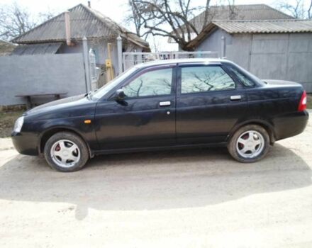 Черный ВАЗ 2170 Priora, объемом двигателя 1.6 л и пробегом 98 тыс. км за 2650 $, фото 1 на Automoto.ua