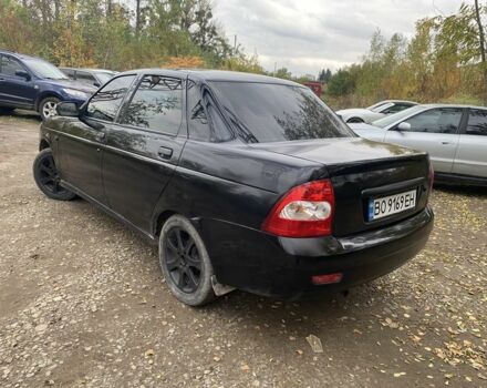 Черный ВАЗ 2170 Priora, объемом двигателя 1.6 л и пробегом 200 тыс. км за 1600 $, фото 1 на Automoto.ua