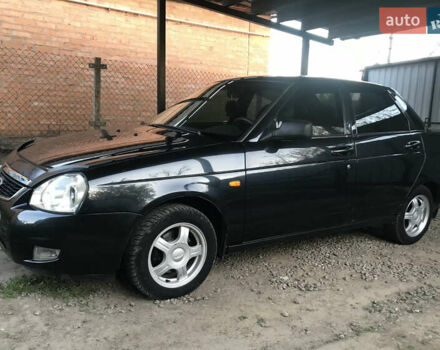 Черный ВАЗ 2170 Priora, объемом двигателя 1.6 л и пробегом 240 тыс. км за 2500 $, фото 4 на Automoto.ua