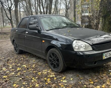 Черный ВАЗ 2170 Priora, объемом двигателя 1.6 л и пробегом 232 тыс. км за 1900 $, фото 1 на Automoto.ua