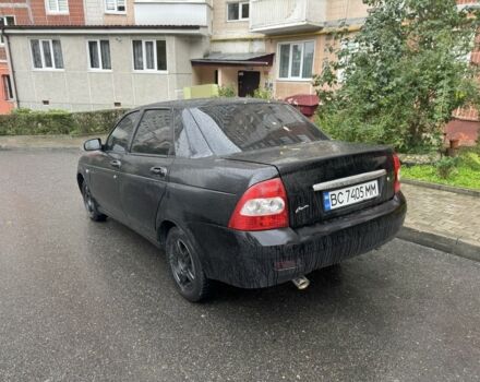 Черный ВАЗ 2170 Priora, объемом двигателя 1.6 л и пробегом 202 тыс. км за 1800 $, фото 3 на Automoto.ua