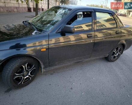 Черный ВАЗ 2170 Priora, объемом двигателя 1.6 л и пробегом 90 тыс. км за 2900 $, фото 2 на Automoto.ua