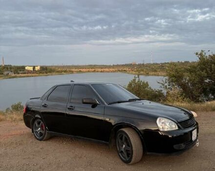 Черный ВАЗ 2170 Priora, объемом двигателя 1.6 л и пробегом 351 тыс. км за 3100 $, фото 5 на Automoto.ua