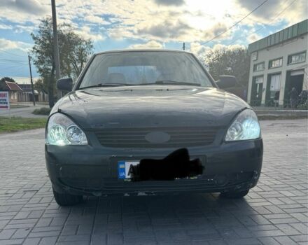 Черный ВАЗ 2170 Priora, объемом двигателя 1.6 л и пробегом 253 тыс. км за 2000 $, фото 6 на Automoto.ua
