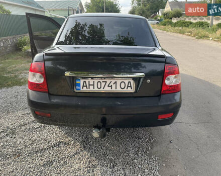 Черный ВАЗ 2170 Priora, объемом двигателя 1.6 л и пробегом 288 тыс. км за 2099 $, фото 2 на Automoto.ua