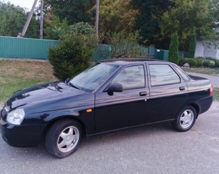 Черный ВАЗ 2170 Priora, объемом двигателя 1.6 л и пробегом 185 тыс. км за 2400 $, фото 3 на Automoto.ua