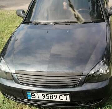 Черный ВАЗ 2170 Priora, объемом двигателя 1.6 л и пробегом 280 тыс. км за 2600 $, фото 9 на Automoto.ua