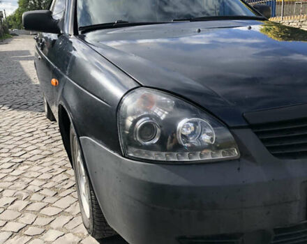 Черный ВАЗ 2170 Priora, объемом двигателя 1.6 л и пробегом 156 тыс. км за 2300 $, фото 7 на Automoto.ua