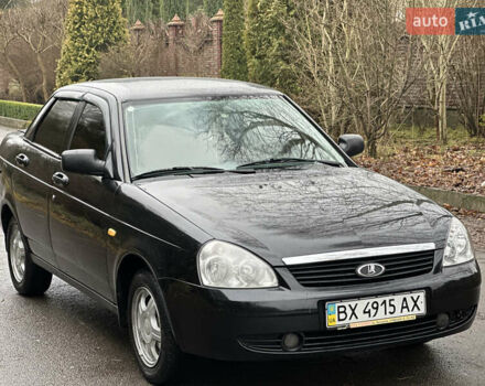 Чорний ВАЗ 2170 Priora, об'ємом двигуна 1.6 л та пробігом 134 тис. км за 3290 $, фото 2 на Automoto.ua