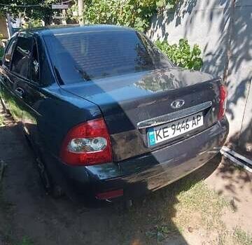 Черный ВАЗ 2170 Priora, объемом двигателя 1.6 л и пробегом 100 тыс. км за 3800 $, фото 3 на Automoto.ua