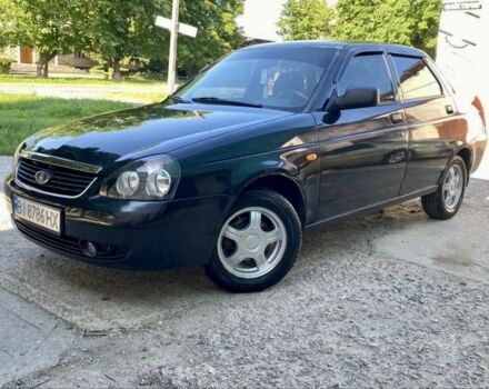 Черный ВАЗ 2170 Priora, объемом двигателя 1.6 л и пробегом 180 тыс. км за 2499 $, фото 1 на Automoto.ua