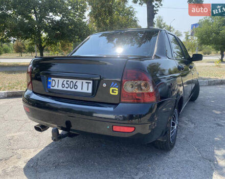 Черный ВАЗ 2170 Priora, объемом двигателя 1.6 л и пробегом 280 тыс. км за 3500 $, фото 2 на Automoto.ua