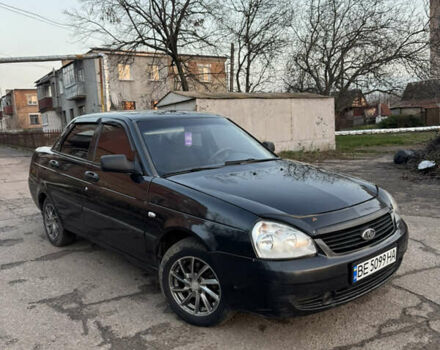 Черный ВАЗ 2170 Priora, объемом двигателя 1.6 л и пробегом 250 тыс. км за 2800 $, фото 1 на Automoto.ua