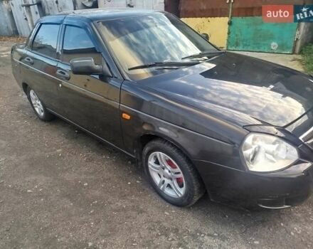 Чорний ВАЗ 2170 Priora, об'ємом двигуна 1.6 л та пробігом 142 тис. км за 2200 $, фото 3 на Automoto.ua