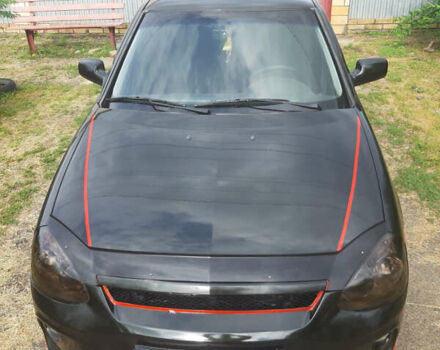 Черный ВАЗ 2170 Priora, объемом двигателя 1.6 л и пробегом 155 тыс. км за 3200 $, фото 2 на Automoto.ua