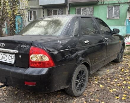 Черный ВАЗ 2170 Priora, объемом двигателя 1.6 л и пробегом 232 тыс. км за 1900 $, фото 4 на Automoto.ua