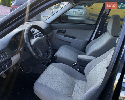 Черный ВАЗ 2170 Priora, объемом двигателя 1.6 л и пробегом 202 тыс. км за 2400 $, фото 10 на Automoto.ua
